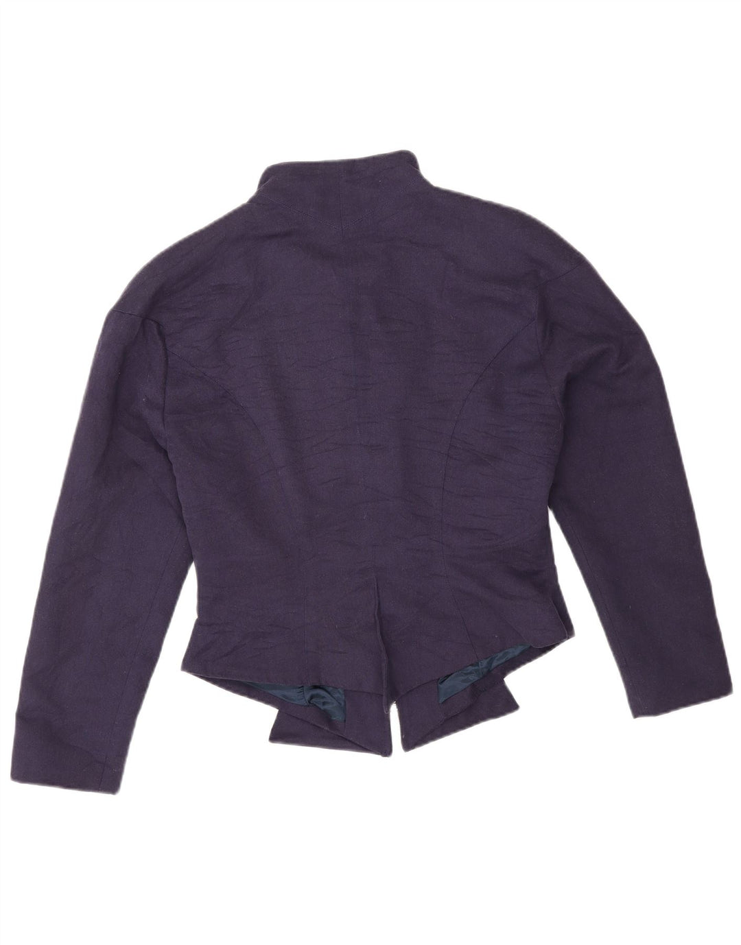 Giubbotto bomber da donna VINTAGE IT 44 Acetato medio blu navy