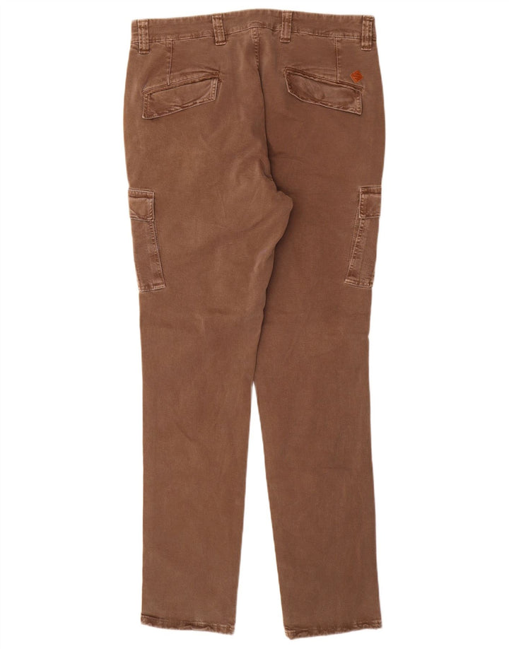 Pantaloni cargo slim da uomo Carrera IT 48 Medium W33 L32 Cotone marrone