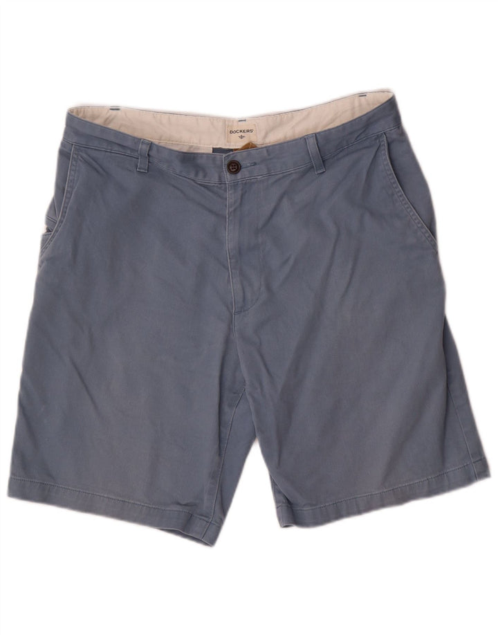 Pantaloncini cargo da uomo Dockers W34 grandi in cotone blu