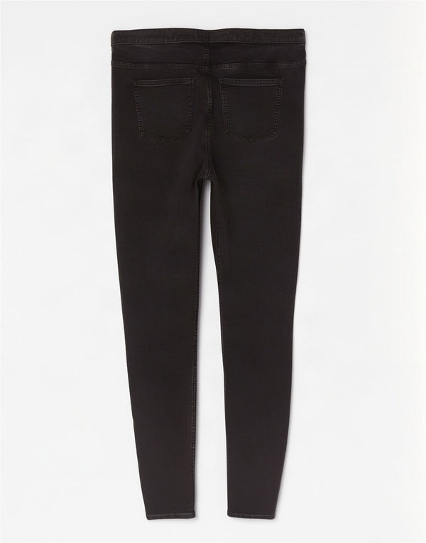 Jeans Jeggings da donna Marks & Spencer UK 20 2XL W36 L26 Cotone nero