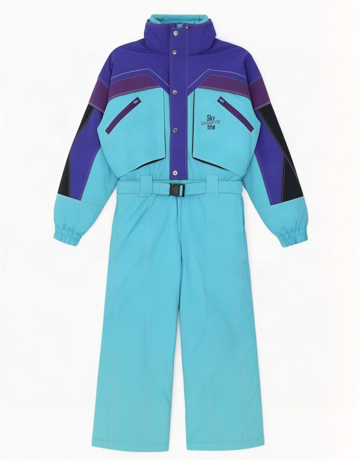 Tuta da sci da uomo Colmar IT 40 Blu medio Colourblock