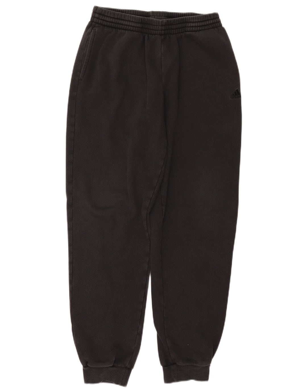Pantaloni della tuta da ragazzo ADIDAS Joggers 15-16 anni in cotone nero