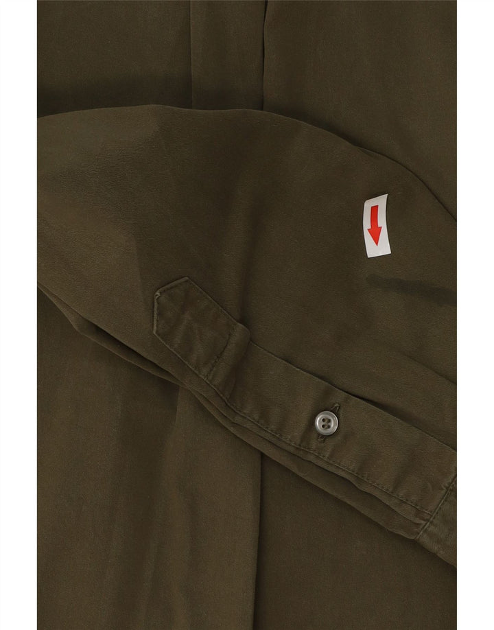 Murphy & Nye Camicia Heritage da uomo in cotone kaki medio