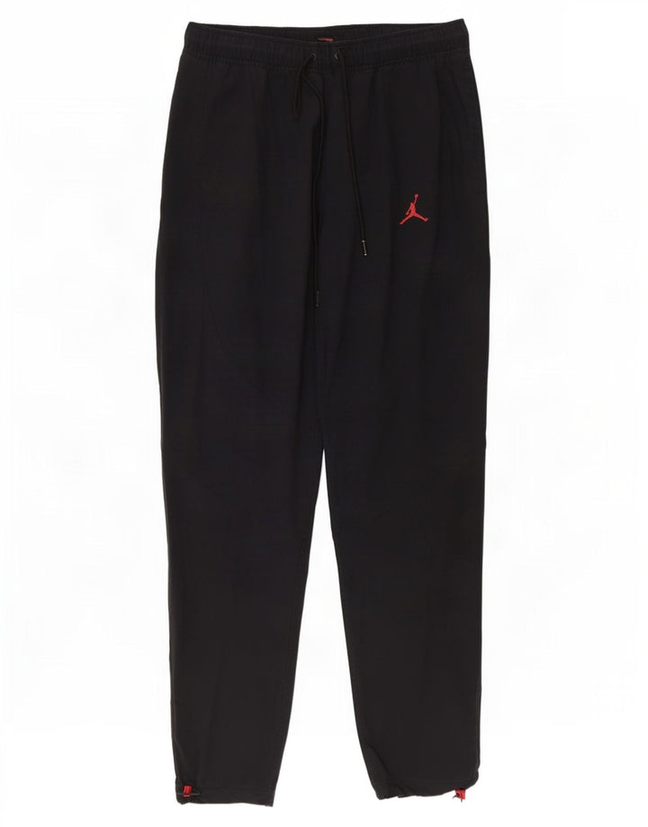 Pantaloni da tuta da uomo Jordan Joggers in cotone nero medio