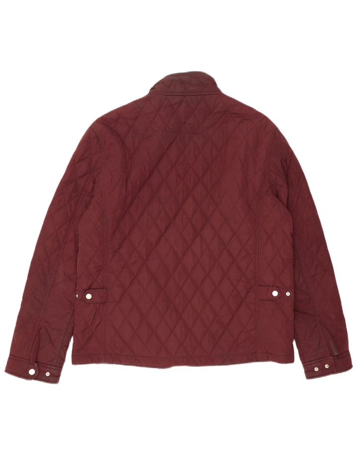 Giacca trapuntata da uomo Zara UK 44 2XL Borgogna