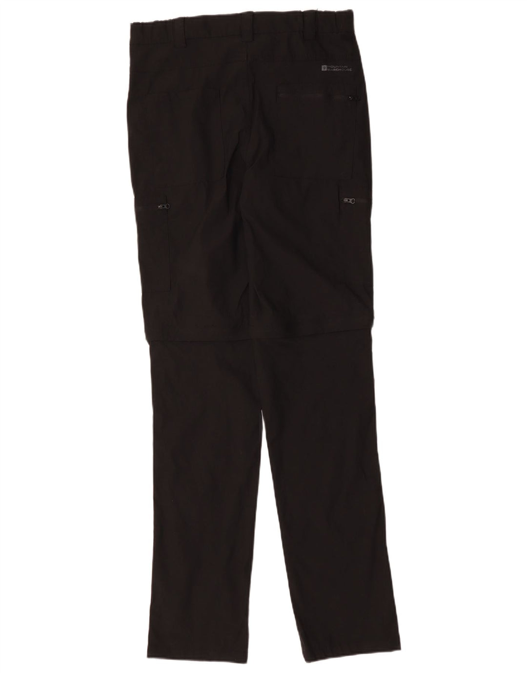 Pantaloni cargo dritti da uomo Mountain Warehouse W30 L33 nylon nero