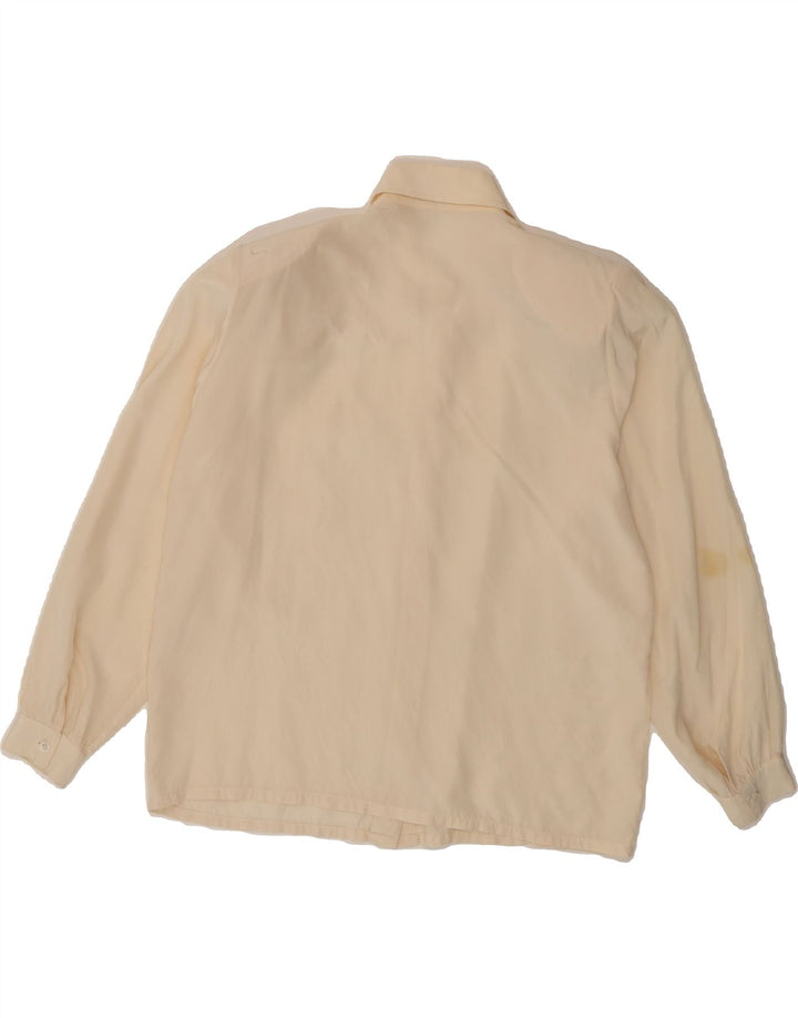 BALLOON Womens Oversized Shirt Blouse EU 36 Small Beige Silk Vintage Balloon and Second-Hand Balloon from Messina Hembry 
