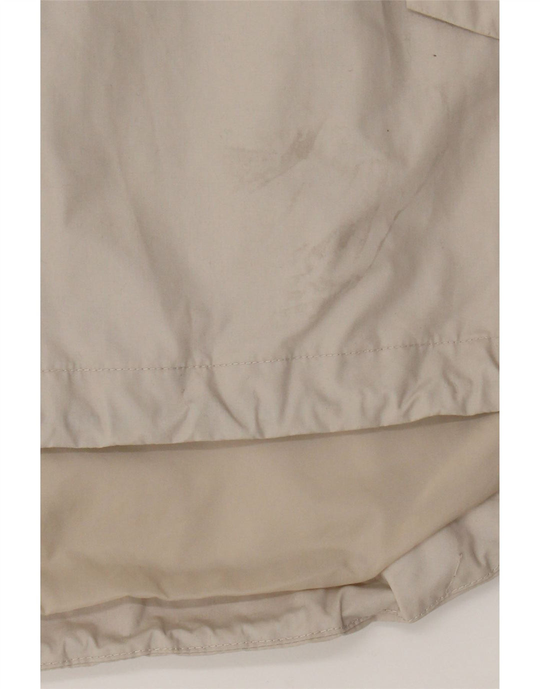 Giacca anorak con cappuccio grafico da uomo Kickers UK 40 Large Beige Poliestere