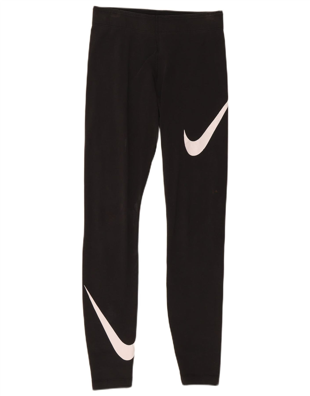 Leggings grafici da donna Nike UK 8 piccoli in cotone nero