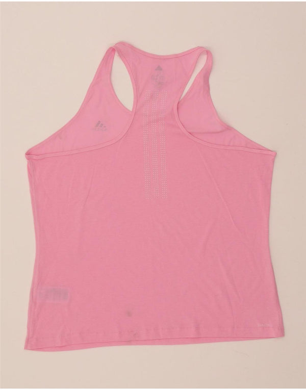 Canotta ADIDAS Climalite da donna UK 20/22 XL Poliestere rosa