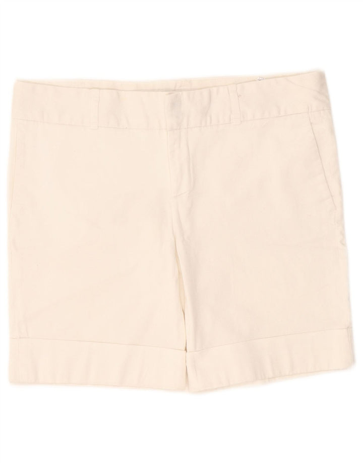 Pantaloncini chino da donna Zara EU 40 medi W30 cotone bianco