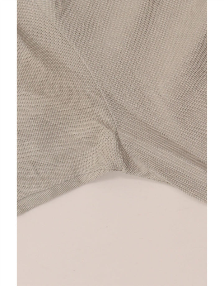 Polo da uomo LACOSTE taglia 5 grande in cotone grigio