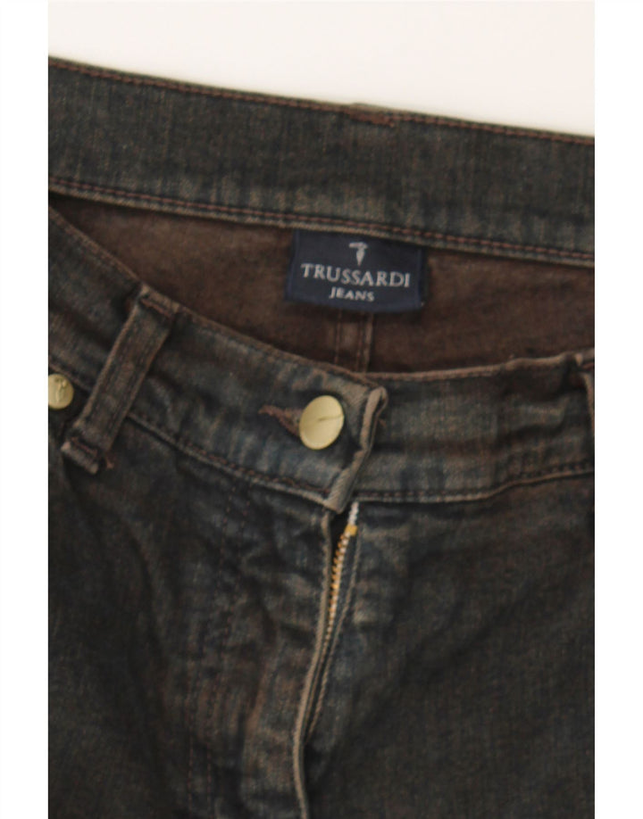 TRUSSARDI Womens Bootcut Jeans W26 L32 Blue Vintage Trussardi and Second-Hand Trussardi from Messina Hembry 