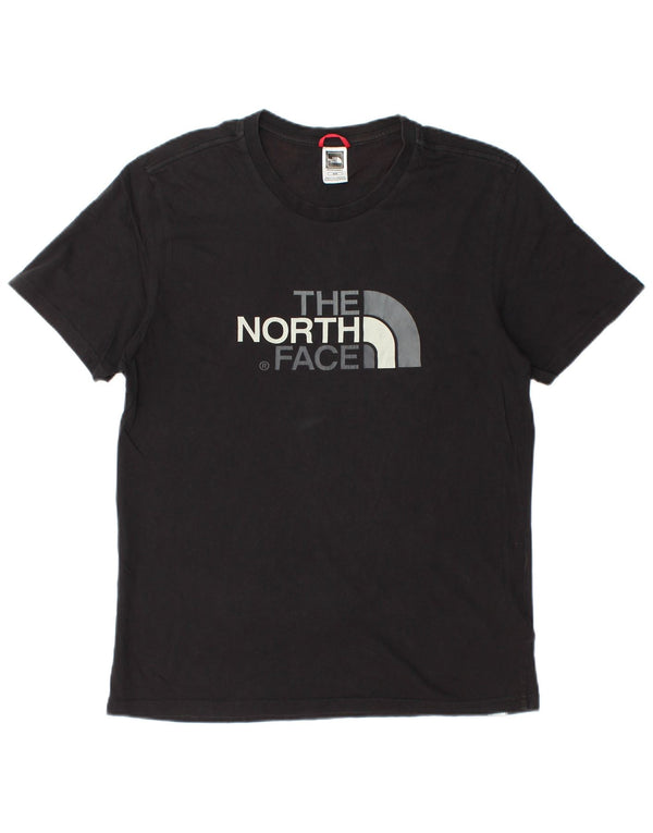 T-shirt grafica da uomo The North Face Top in cotone nero medio