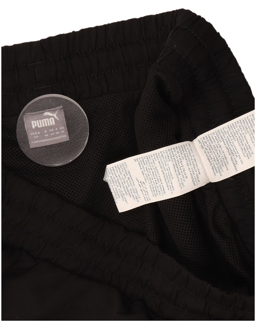 Pantaloncini sportivi da donna Puma UK 10 Small Nero Poliestere