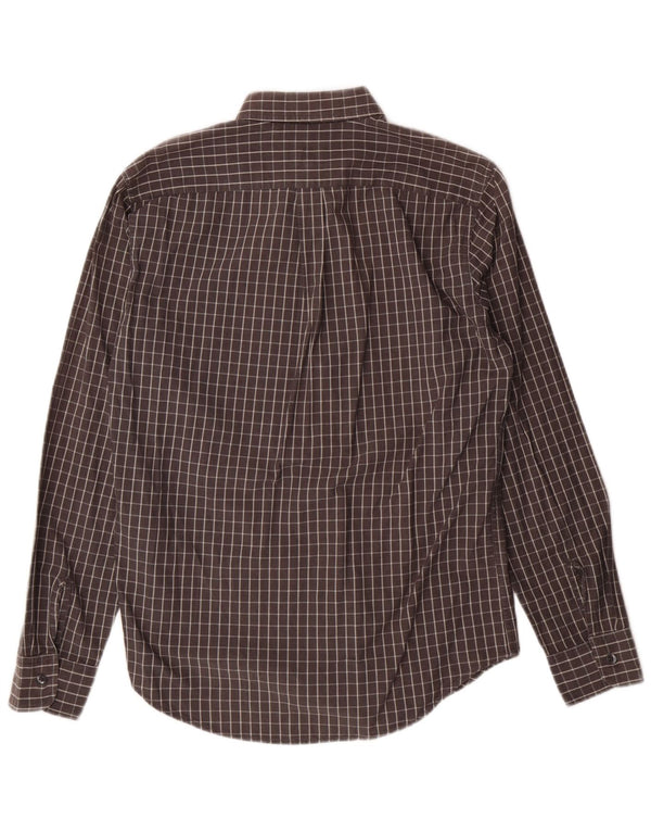 Camicia Levi's da uomo in cotone a quadri grigio medio