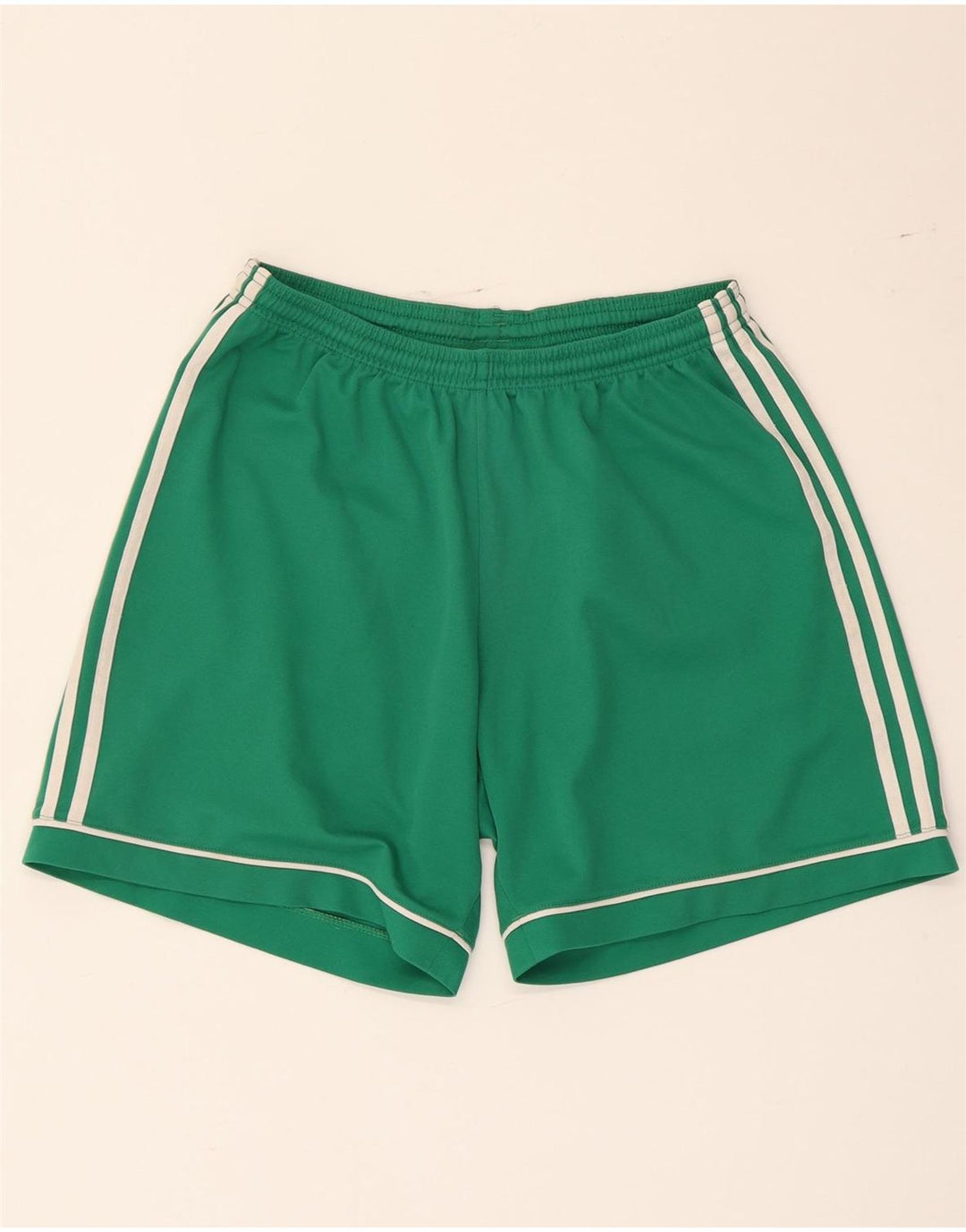 Pantaloncini sportivi Adidas Climalite da uomo in poliestere verde medio