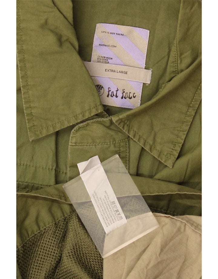 Giacca utility da uomo Fat Face UK 42 XL Cotone verde