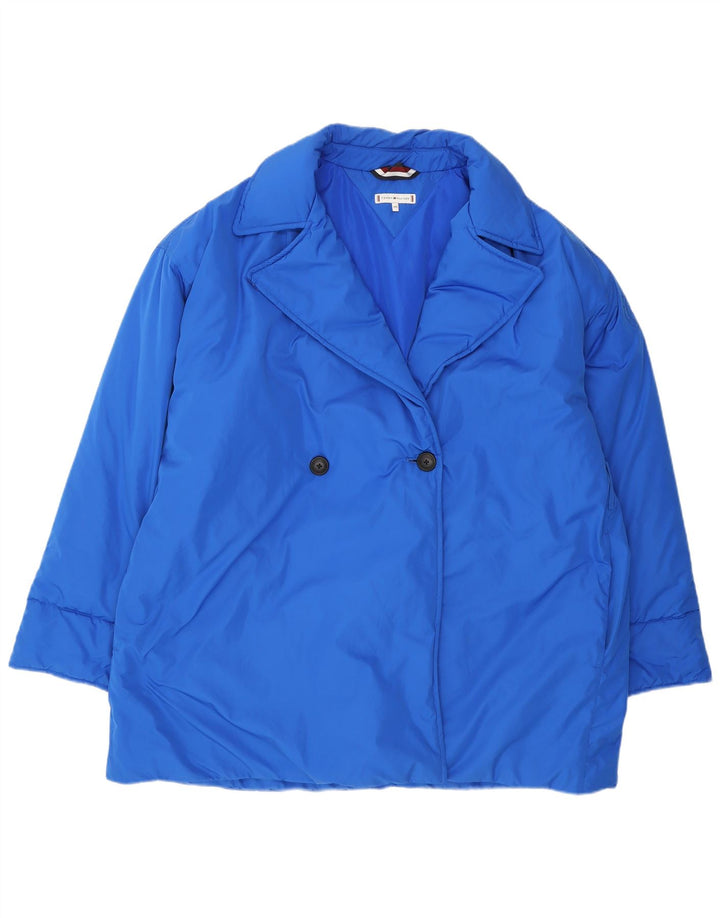 Giacca imbottita da donna Tommy Hilfiger UK 20 2XL poliestere blu