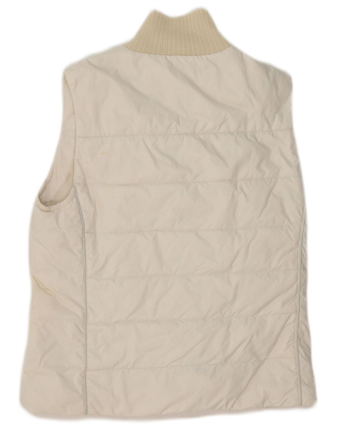Gilet imbottito da donna CHAMPION UK 10 piccolo bianco