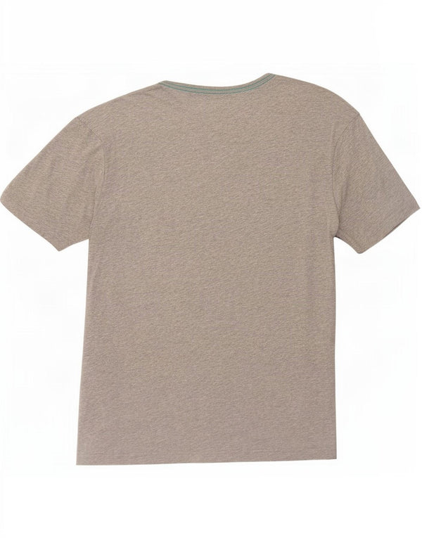 T-shirt grafica da uomo Tommy Hilfiger Top 2XL cotone grigio