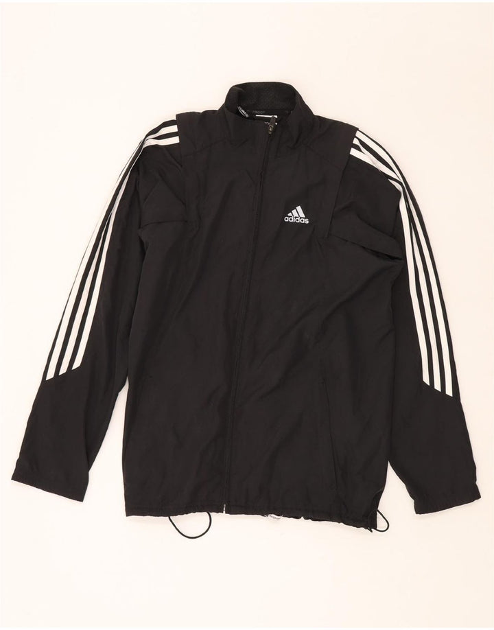 Giacca antipioggia ADIDAS da uomo Climalite UK 36 Small Poliestere nero