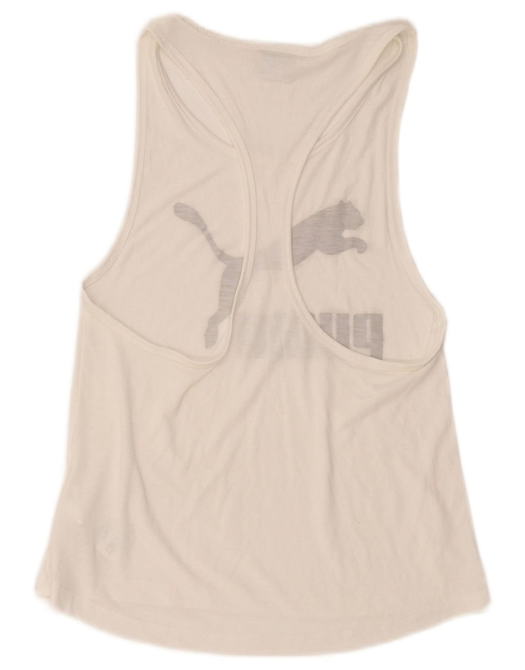 Canotta grafica da donna Puma UK 10 piccola bianca in poliestere