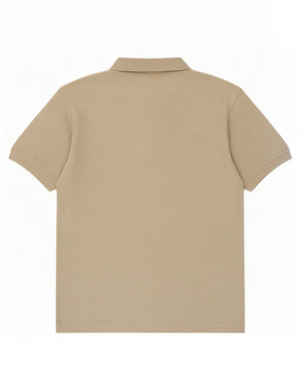 Polo da uomo Lotto Large in cotone beige