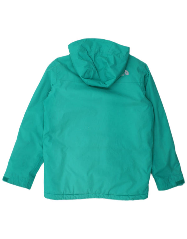 Giacca a vento con cappuccio The North Face da ragazzo 11-12 anni grande turchese