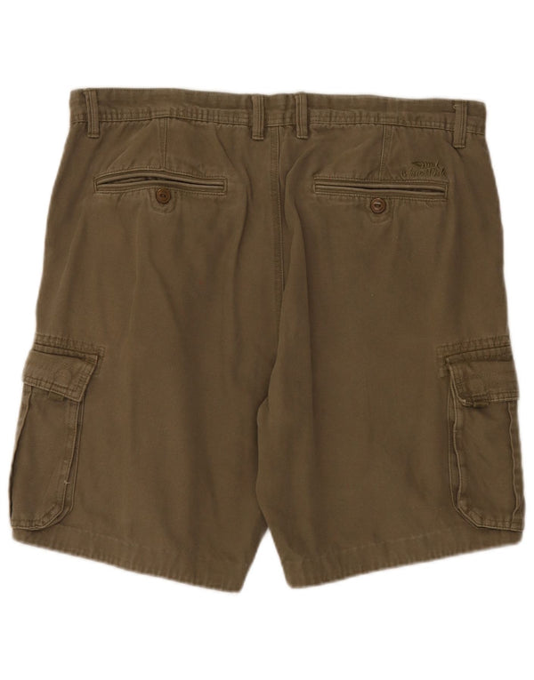 Pantaloncini cargo da uomo Weird Fish W38 XL cotone kaki