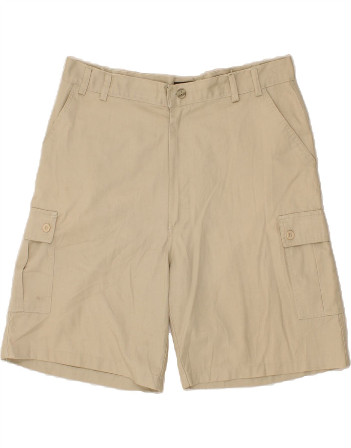VINTAGE Mens Cargo Shorts W36 Large Beige Vintage Vintage and Second-Hand Vintage from Messina Hembry 