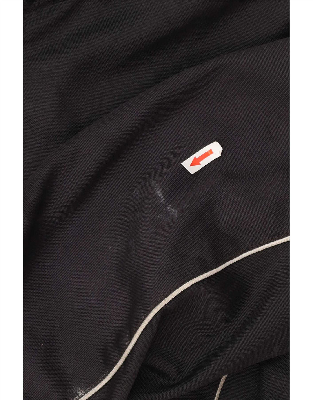 Giacca da corsa grafica da uomo Moto One UK 40 grande nera