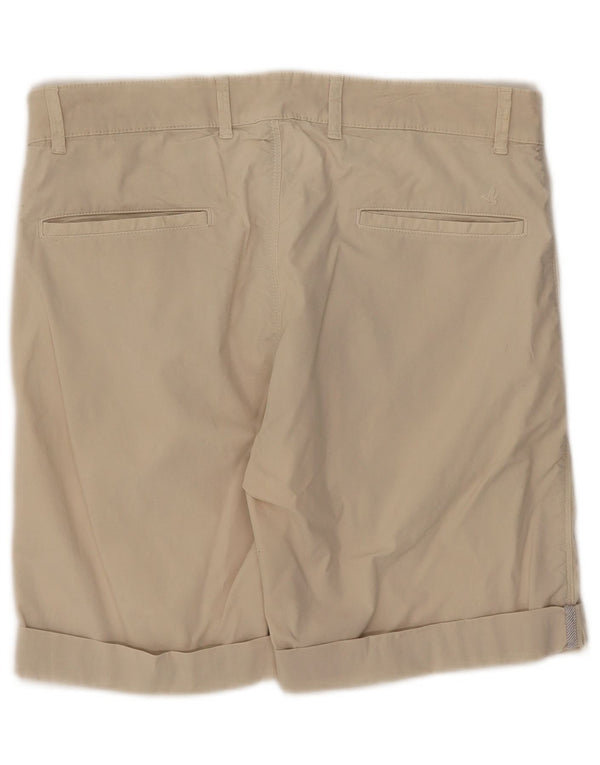 Brooksfield Pantaloncini chino slim fit da uomo IT 48 Medio W32 Cotone beige