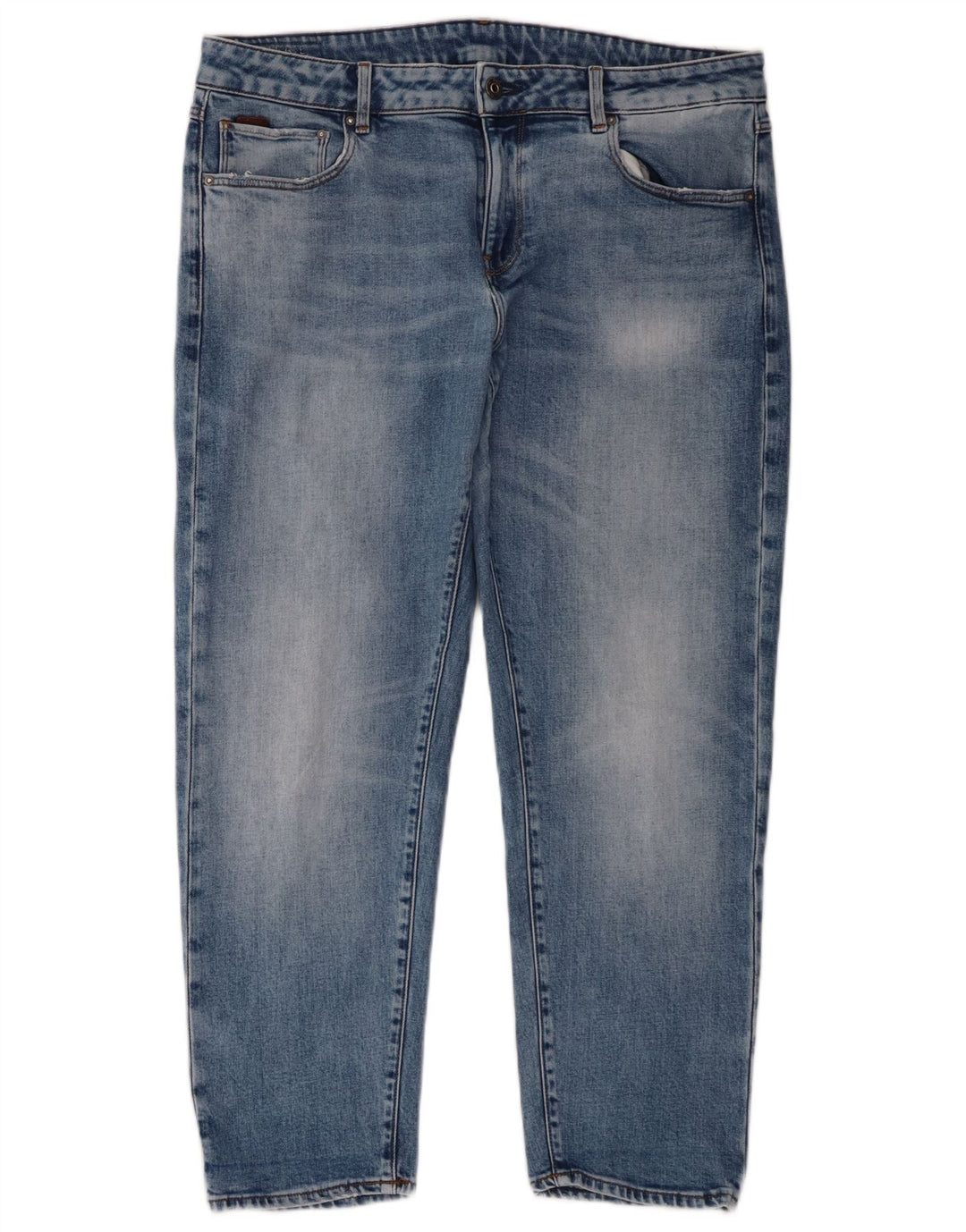 Jeans dritti da uomo G-Star W32 L27 cotone blu
