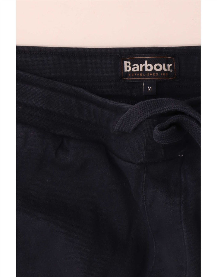 Pantaloni da tuta da uomo Barbour Joggers medio cotone blu navy