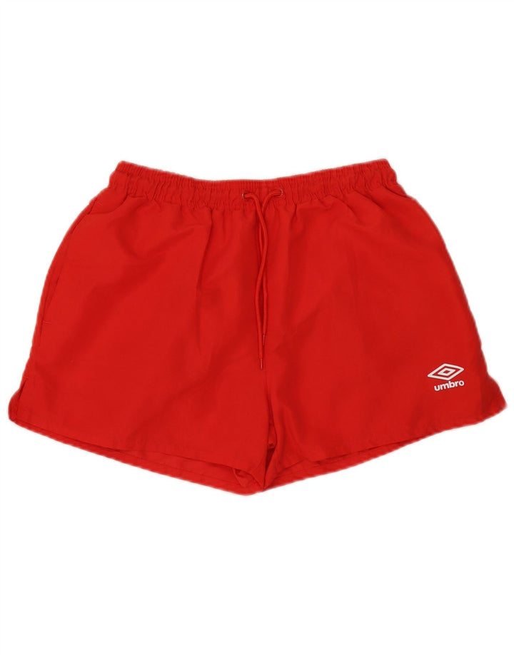 Pantaloncini sportivi da uomo Umbro rosso medio