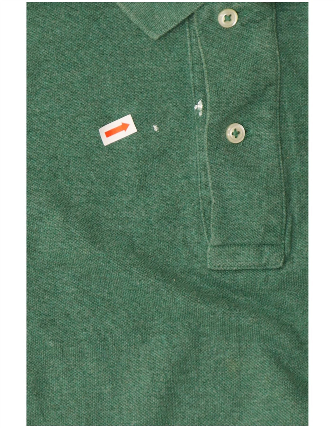 POLO RALPH LAUREN Polo da uomo a manica lunga in cotone verde medio