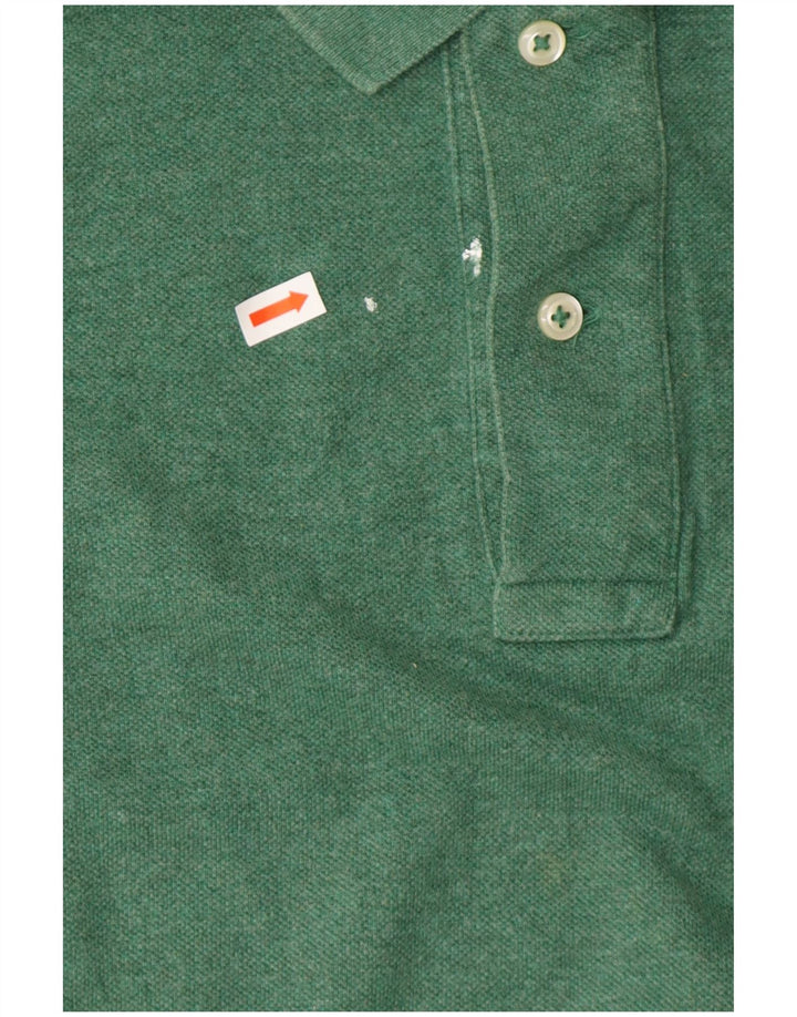 POLO RALPH LAUREN Polo da uomo a manica lunga in cotone verde medio