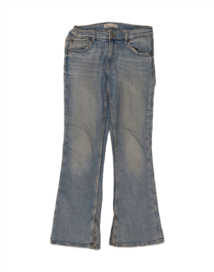 ZARA Girls Bootcut Jeans 13-14 Years W28 L27 Blue Vintage Zara and Second-Hand Zara from Messina Hembry 