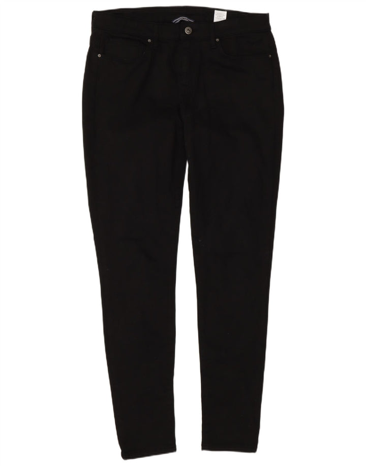 Jeans Jeggings Como da donna Tommy Hilfiger W31 L32 cotone nero