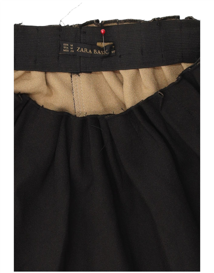 Gonna a trapezio da donna Zara media W28 nera