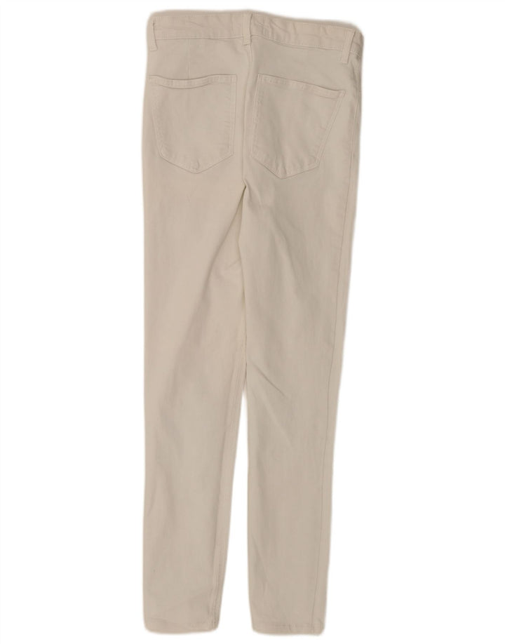 Jeans Jeggings da donna Zara EU 38 Small W28 L28 Bianco