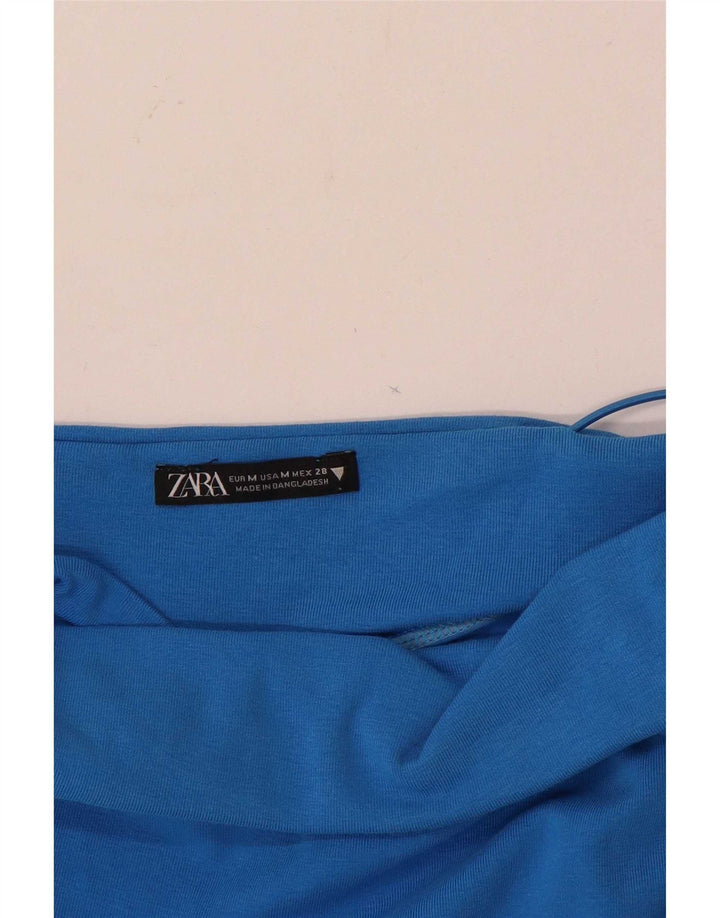 Vestito estivo da donna Zara UK 12 Blu medio