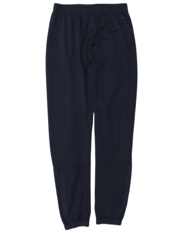 Pantaloni da tuta da ragazzo Adidas Joggers 15-16 anni in poliestere blu navy