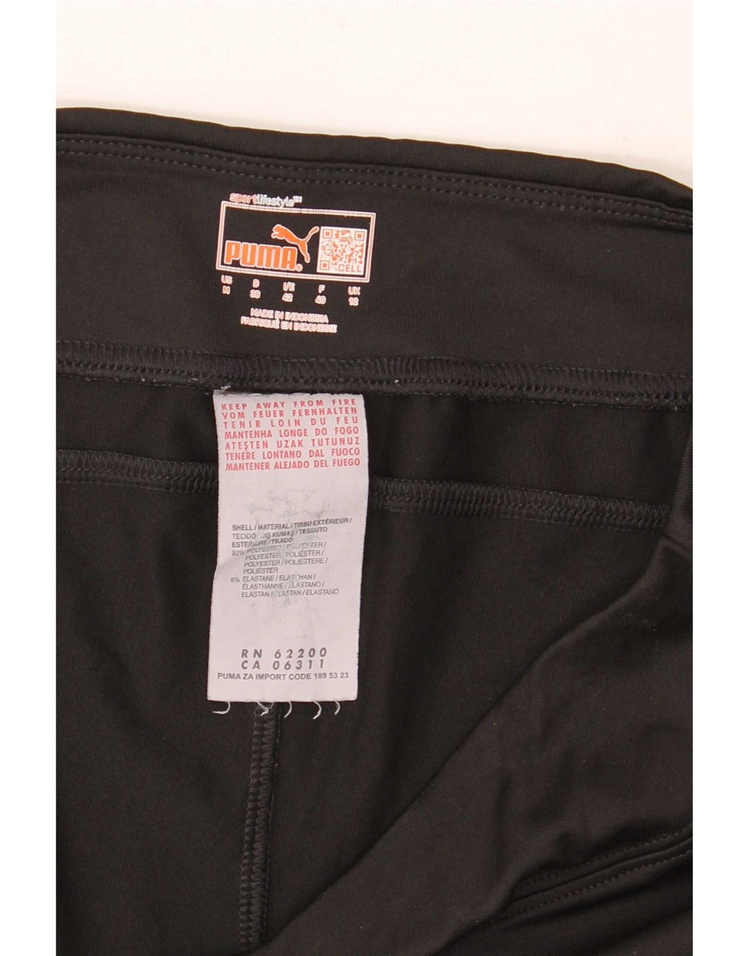 Pantaloni da tuta da donna Puma Flare UK 12 Medium Nero Poliestere