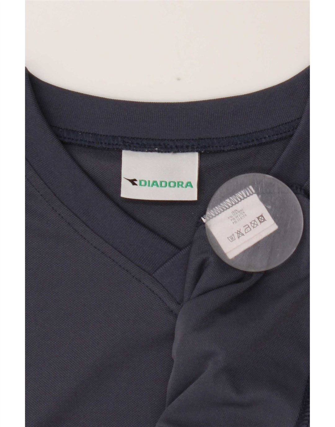 T-shirt uomo Diadora Top Medium Blu Navy Poliestere