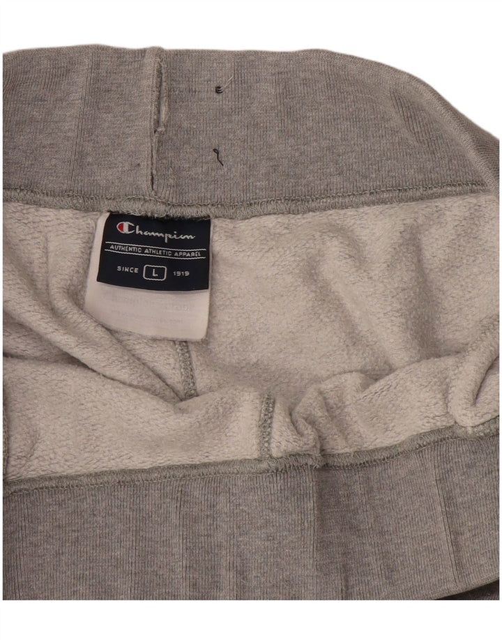 Pantaloncini sportivi da uomo Champion di grandi dimensioni in cotone chiazzato grigio