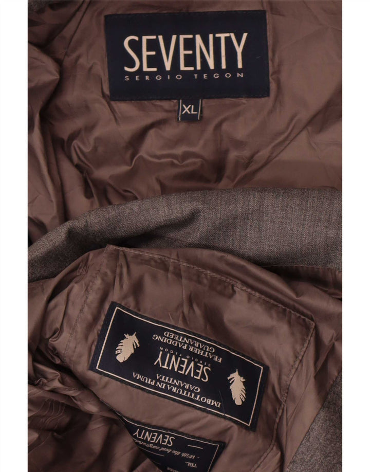 Giacca imbottita da donna Seventy UK 18 XL Grigia