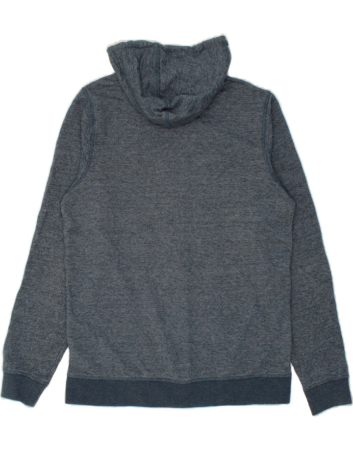 JACK & JONES Mens Zip Hoodie Sweater Medium Blue Cotton Vintage Jack & Jones and Second-Hand Jack & Jones from Messina Hembry 