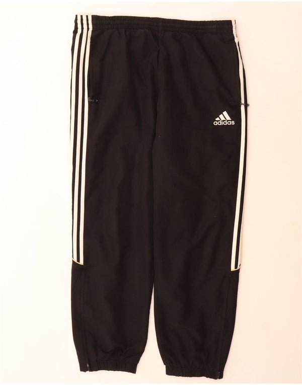 Pantaloni da tuta da uomo Adidas Joggers UK 42/44 Large Nero Poliestere